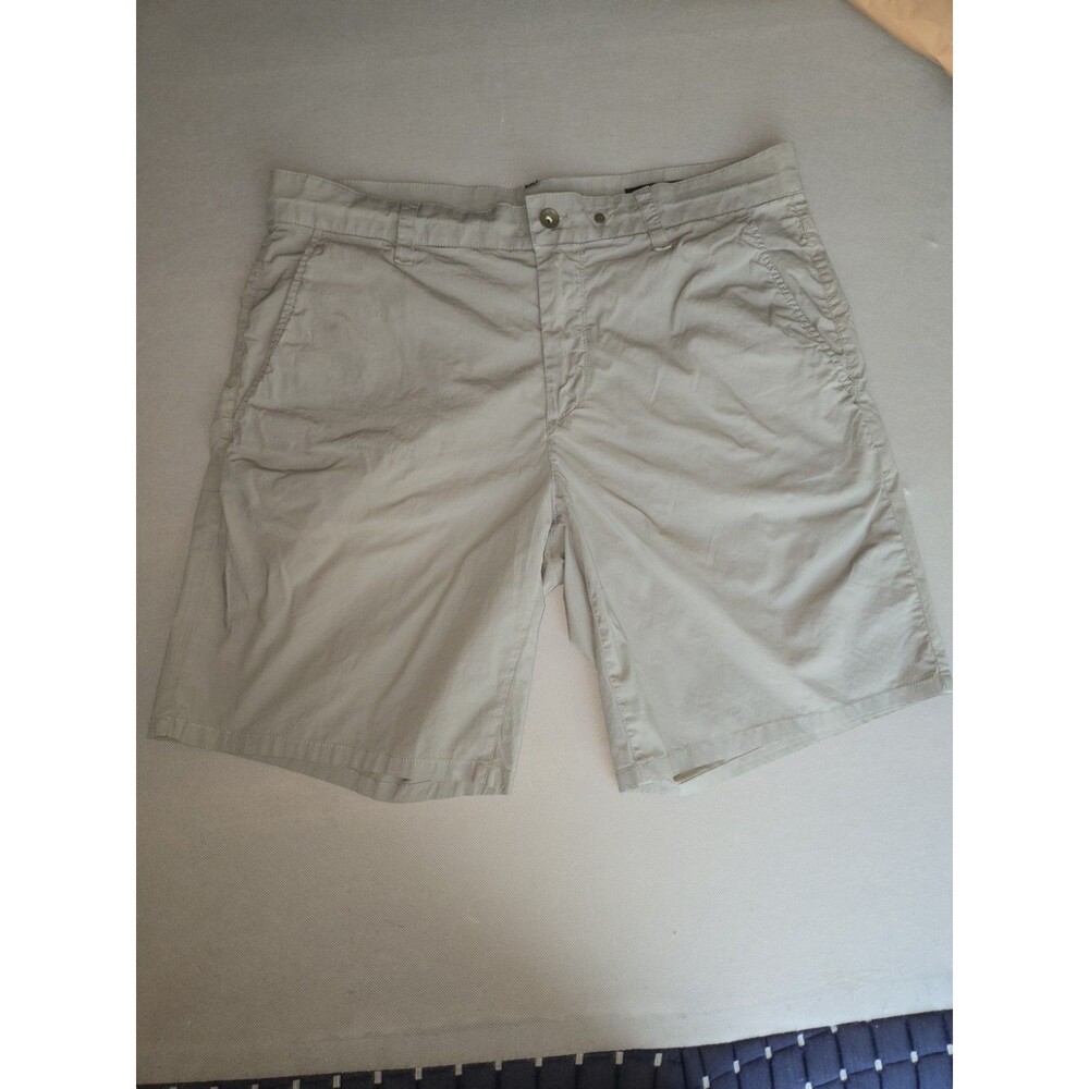rag & bone New York Mens Shorts Size 33 Grey Chino Stretch Casual